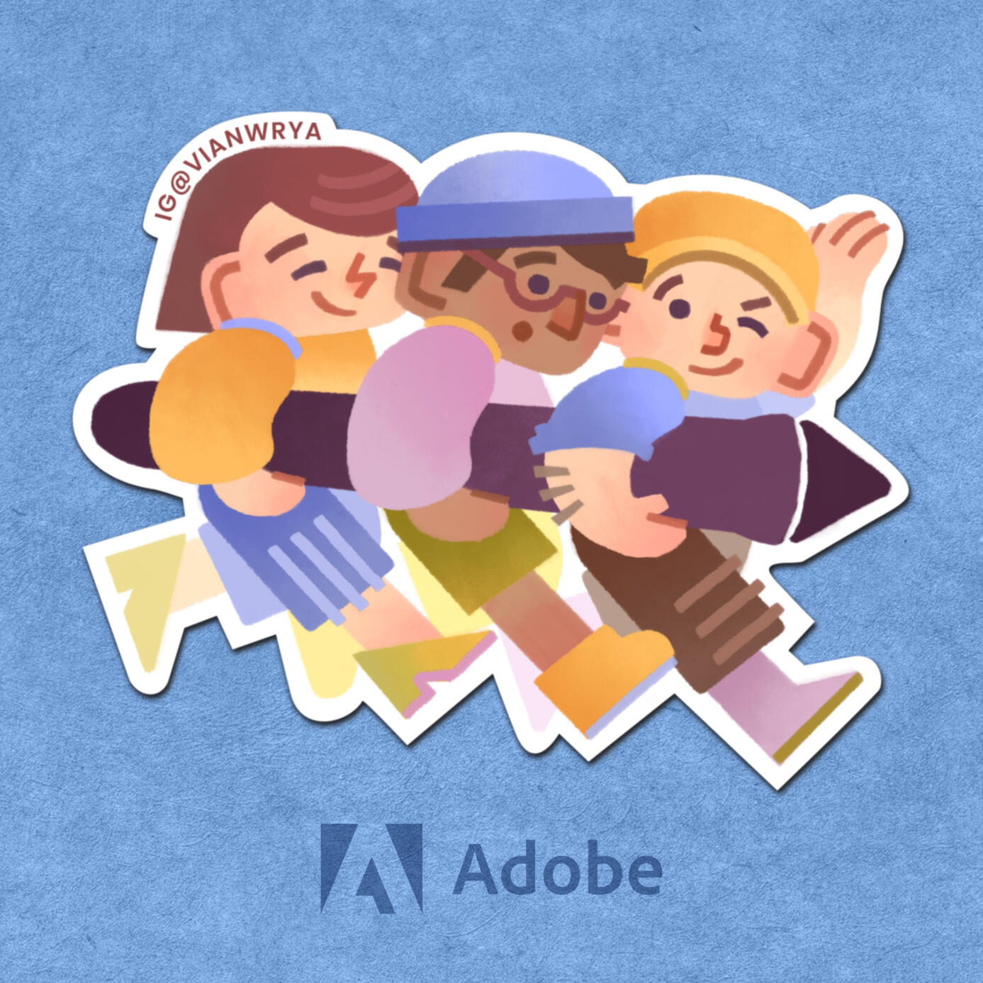 adobe sticker