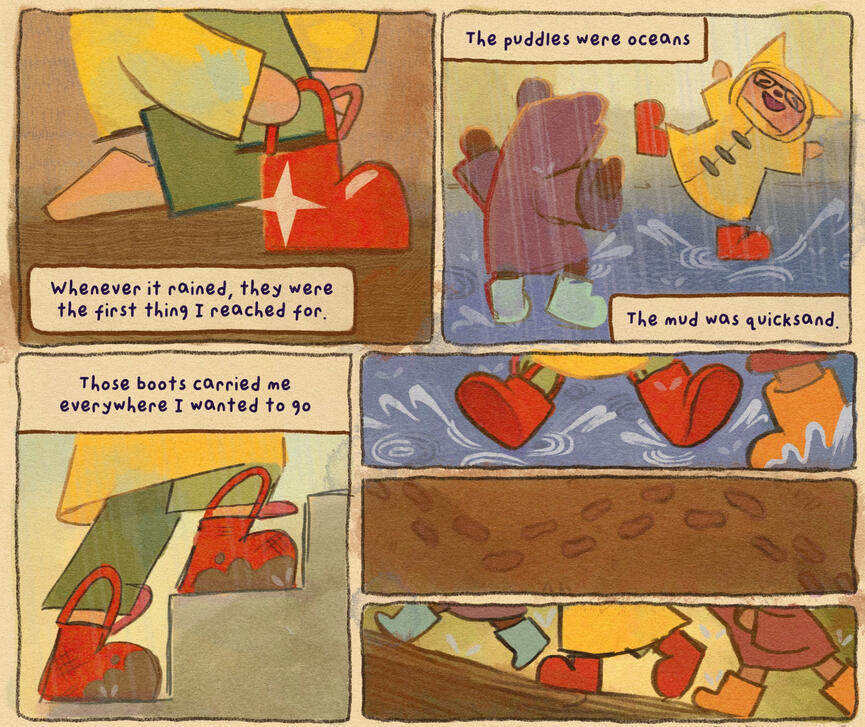 short comic: out of sight