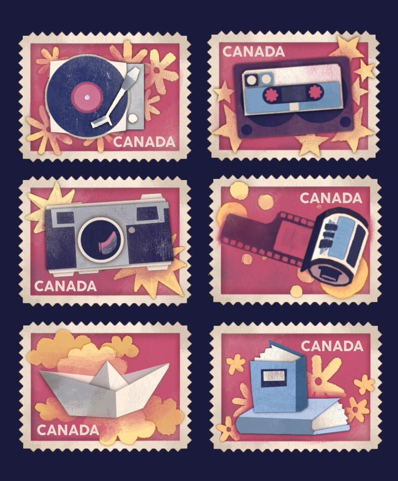 Stamped &amp; Forgotten: A Postage Stamp Booket